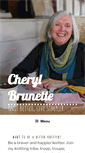 Mobile Screenshot of cherylbrunette.com